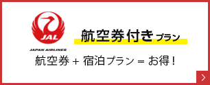 JAL 航空券付きプラン