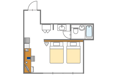 間取り図一例